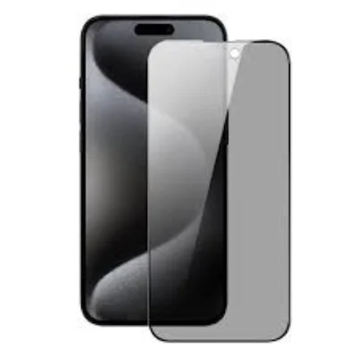 Pelicula De Vidro 3d Privacidade Compatível Para Iphone 15 Pro Max / 15 Plus / 16 Plus
