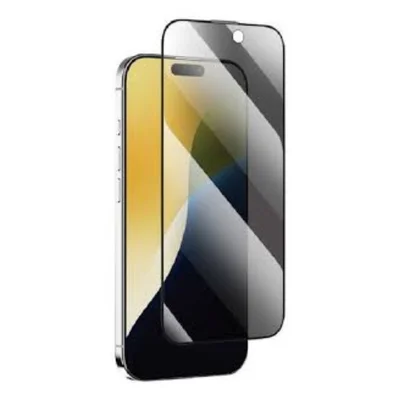 Película Vidro 3d  Privacidade Compatível Para Iphone 16 Pro