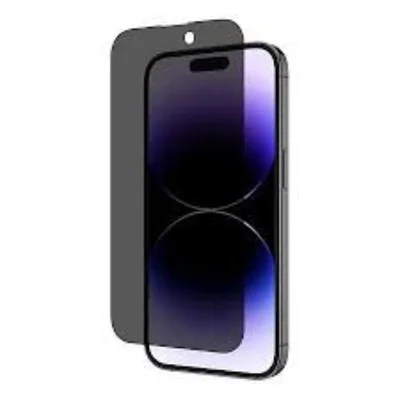 Película Vidro 3d Privacidade Compatível Para Iphone 15 / 15 Pro / 16