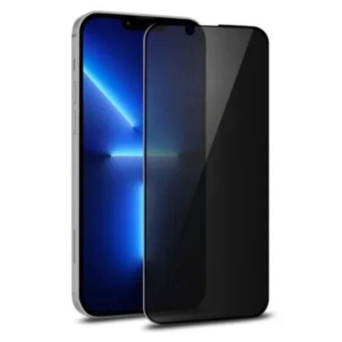Imagem 2 de 4 do produto Película De Vidro 3d Privacidade Compatível Iphone 14 Pro Max
