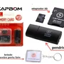 Cartão De Memória 128GB Classe 10 + Adaptador Sd + Pen Drive