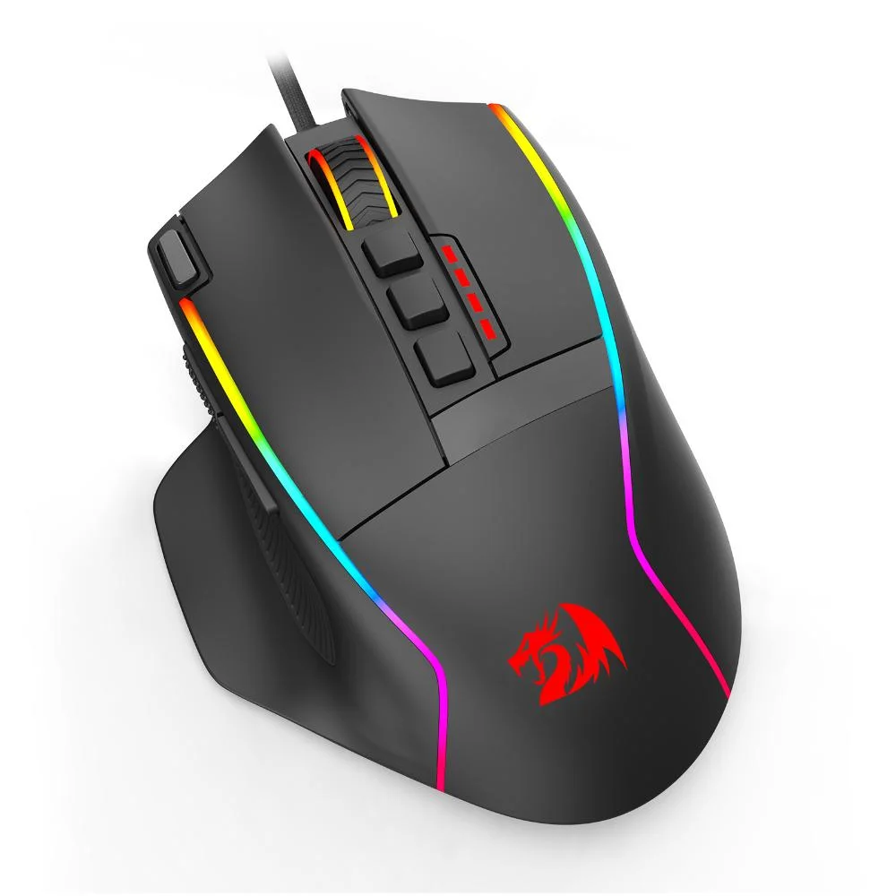 Imagem 4 de 5 do produto Mouse Gamer Redragon Swain RGB V2 M915-RGB V2 - 9 Botões Programáveis 26000 Dpi