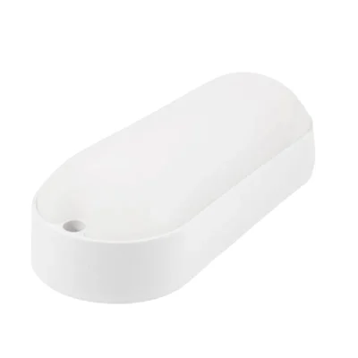 Luminária LED Tartaruga 12w Oval Branca Fria Bivolt