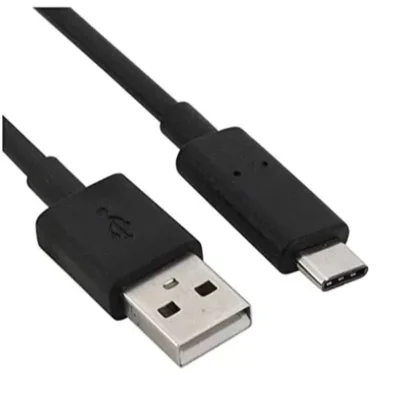 Cabo Usb-c Xiaomi Turbo 25w 1m Preto Tipo C - Usb-c Preto