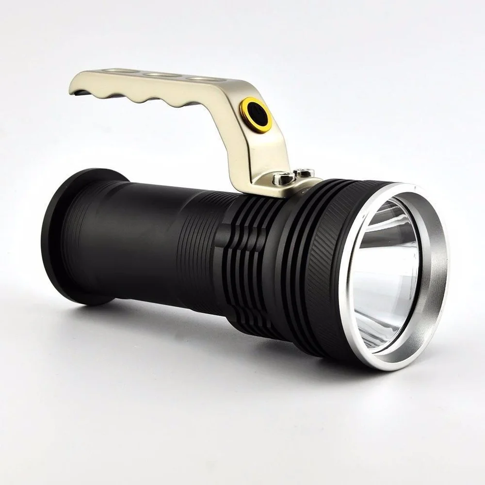 Imagem 3 de 4 do produto Lanterna Recarregável Holofote Cree Led T6 Searchlight