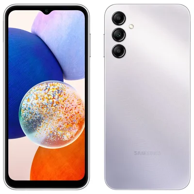 Usado: Samsung A14 128 Gb Prata - Muito Bom