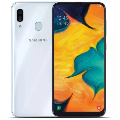 Usado: Samsung A30 64 Gb Branco - Muito Bom