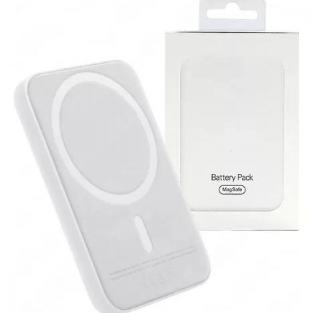Carregador Portátil Power Bank 5000mah Sem Fio Por Indução Tecnologia Qi