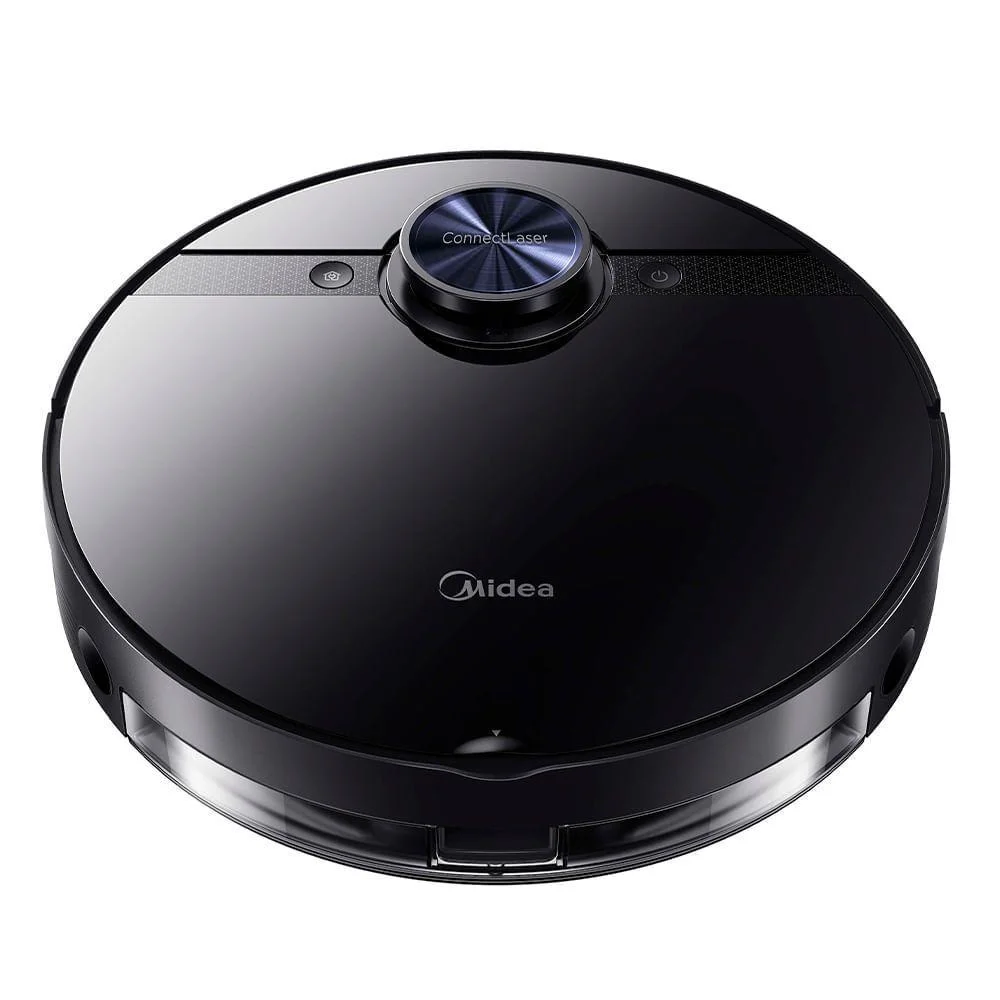 Imagem 3 de 5 do produto Robô Aspirador De Pó Connectlaser M7 Passa Pano Preto Midea Vra91pb Bivolt
