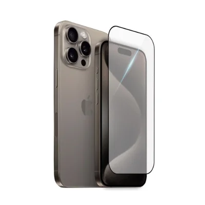 Película De Vidro 3d Compatível Para Iphone 15 Pro Max / 15 Plus / 16 Plus