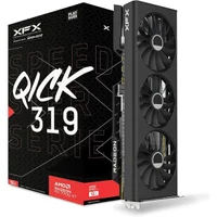Kabum Placa De Vídeo Rx7700 XT Speedster Qick319 AMD XFX Radeon, 12GB, GDDR6, 192-Bit - Rx-77tqickb9 image