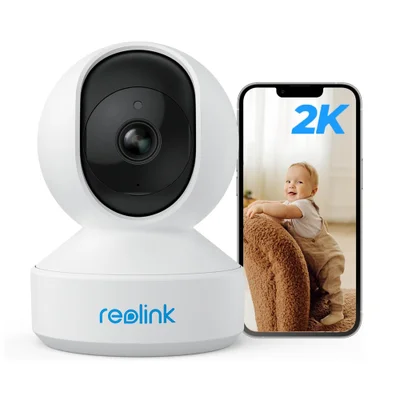 Câmera De Segurança Reolink E1 Wifi App Celular Branca
