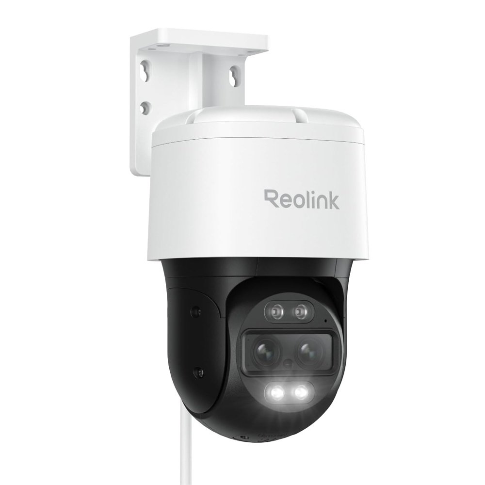 Câmera De Segurança Reolink Trackmix Wifi 4k Uhd Branca