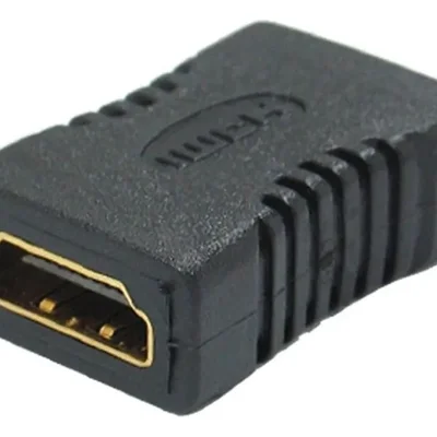 Emenda HDMI Plastico - HDMI Femea Para HDMI Femea.