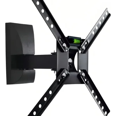 Suporte Para Tv Articulado LED Lcd Plasma 3d E Smart Tv De 10 A 55 Brasforma Preto Sbrp130