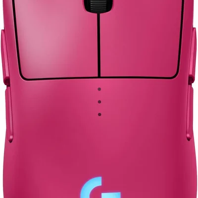 Mouse Gamer Sem Fio Logitech G Pro 2 RGB Magenta 910-007308 Cor:rosa