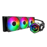 Water Cooler Cooler Master Masterliquid 360 Core Ii, Fans 120mm, ARGB, 3 Fans, Amd, Intel, Preto 2