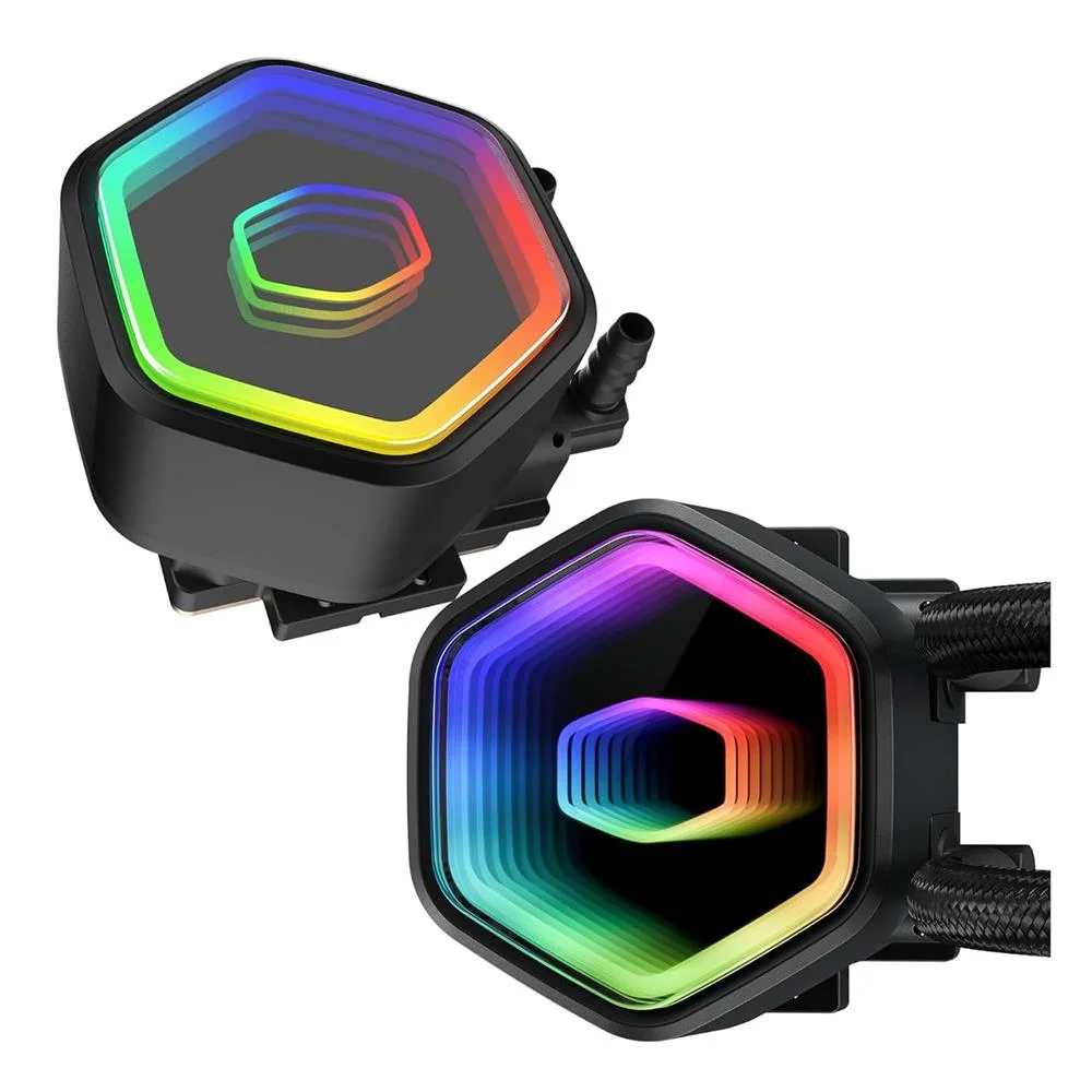 Water Cooler Cooler Master Masterliquid 360 Core Ii, Fans 120mm, ARGB, 3 Fans, Amd, Intel, Preto 5