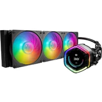 Water Cooler Cooler Master Masterliquid 360 Ion, Fans 120mm, Intel, Amd, 3 Fans, 120mm, ARGB, Preto 2