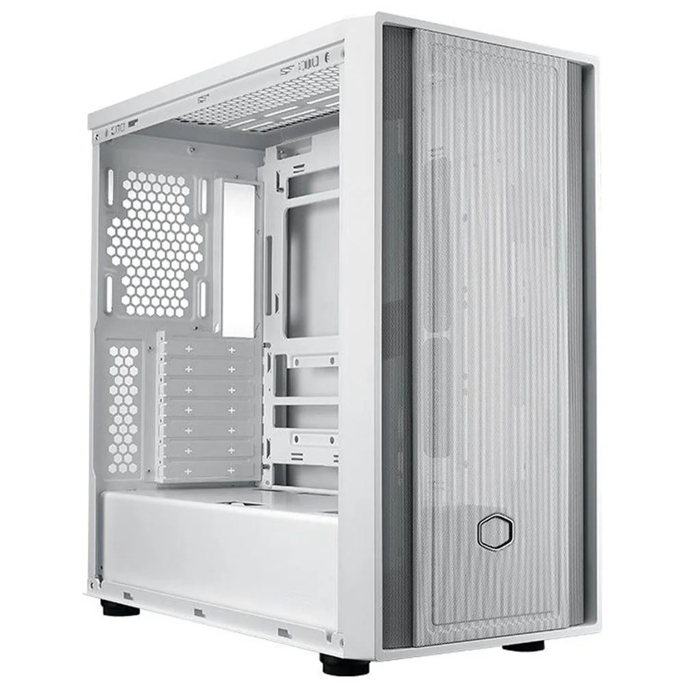 Imagem 4 de 5 do produto Gabinete Gamer Cooler Master Masterbox 600 Lite, Mid-tower, Vidro Temperado, Atx, Branco, Sem Fans, Mb600l-wgnn-s00