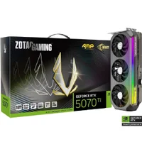 Kabum Placa  De Video Zotac RTX5070 Ti Ext, 16gb, Gddr7, 256 Bits, Displayport, HDMI, Uhbr, Preto image