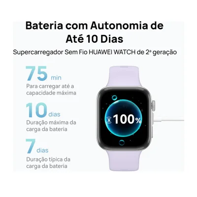 Smartwatch Huawei Watch Fit 4, Com Gps Integrado, Tela De 1,82, Mapas Offline, Preto 15