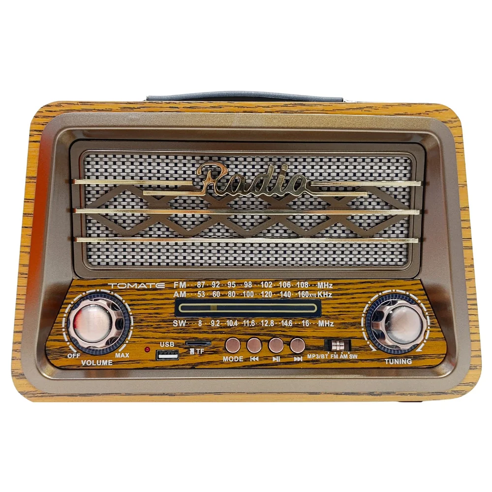 Rádio Portátil Tomate MTJ2014 Conectividade e