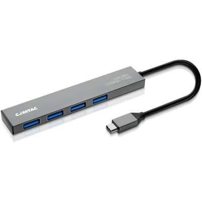 Hub Usb-c 3.2 Gen 1-4 Portas Comtac 9467