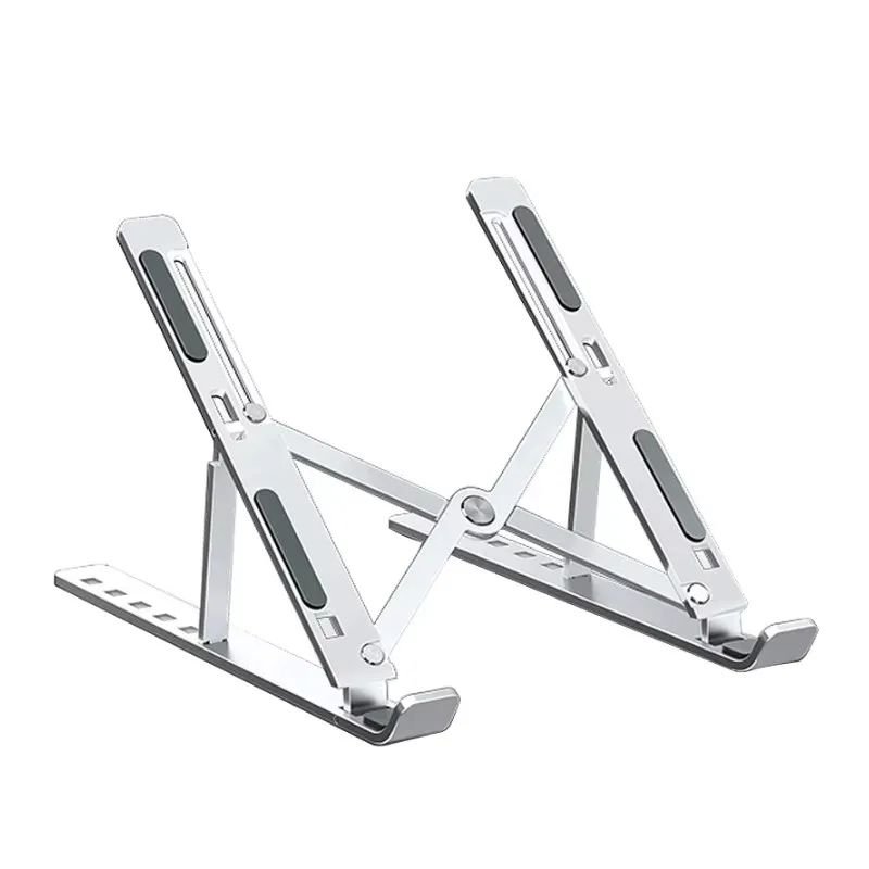 Suporte De Mesa Em Alumínio Para Notebook Mtg-086 / Sup-9420 Cor:aluminio