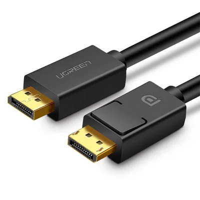 Cabo Vídeo Displayport Ugreen 4k-60hz Macho 1.5m Preto