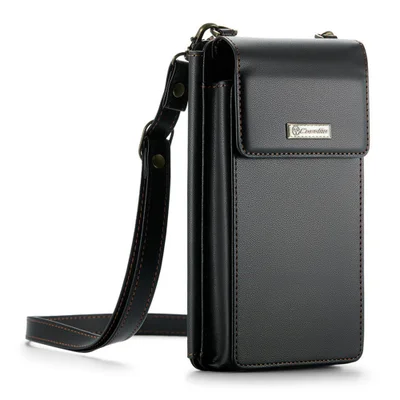 Caseme Small Crossbody Cell Phone Bag For Women, Black Caseme-me50 Black