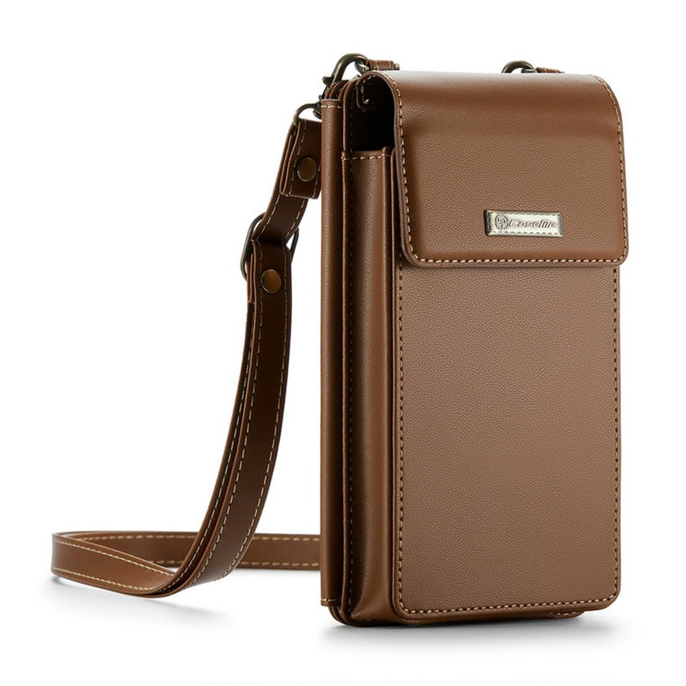 Caseme Small Crossbody Cell Phone Bag For Women, Brown Caseme-me50 Brown