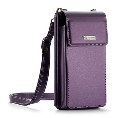 Caseme Small Crossbody Cell Phone Bag For Women, Purple Caseme-me50 Purple