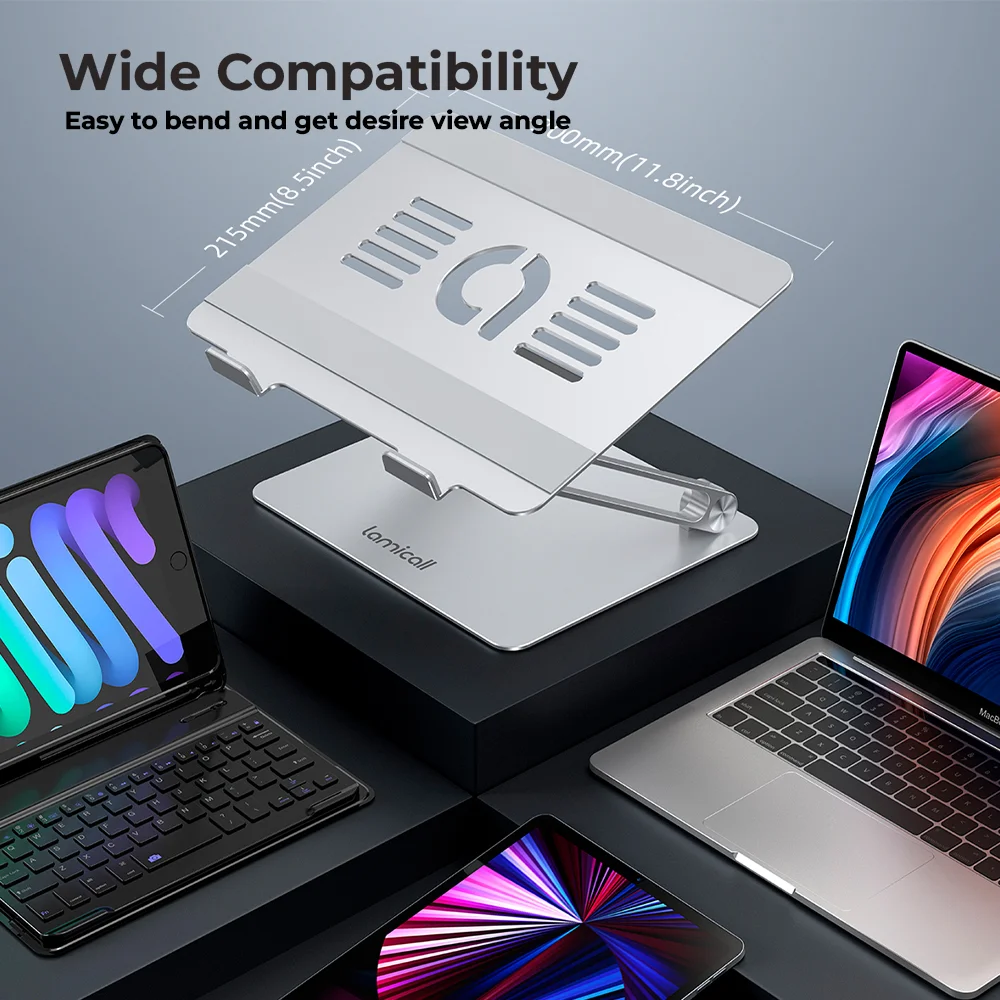 Imagem 5 de 5 do produto Lamicall Laptop Holder Ln09 Silver