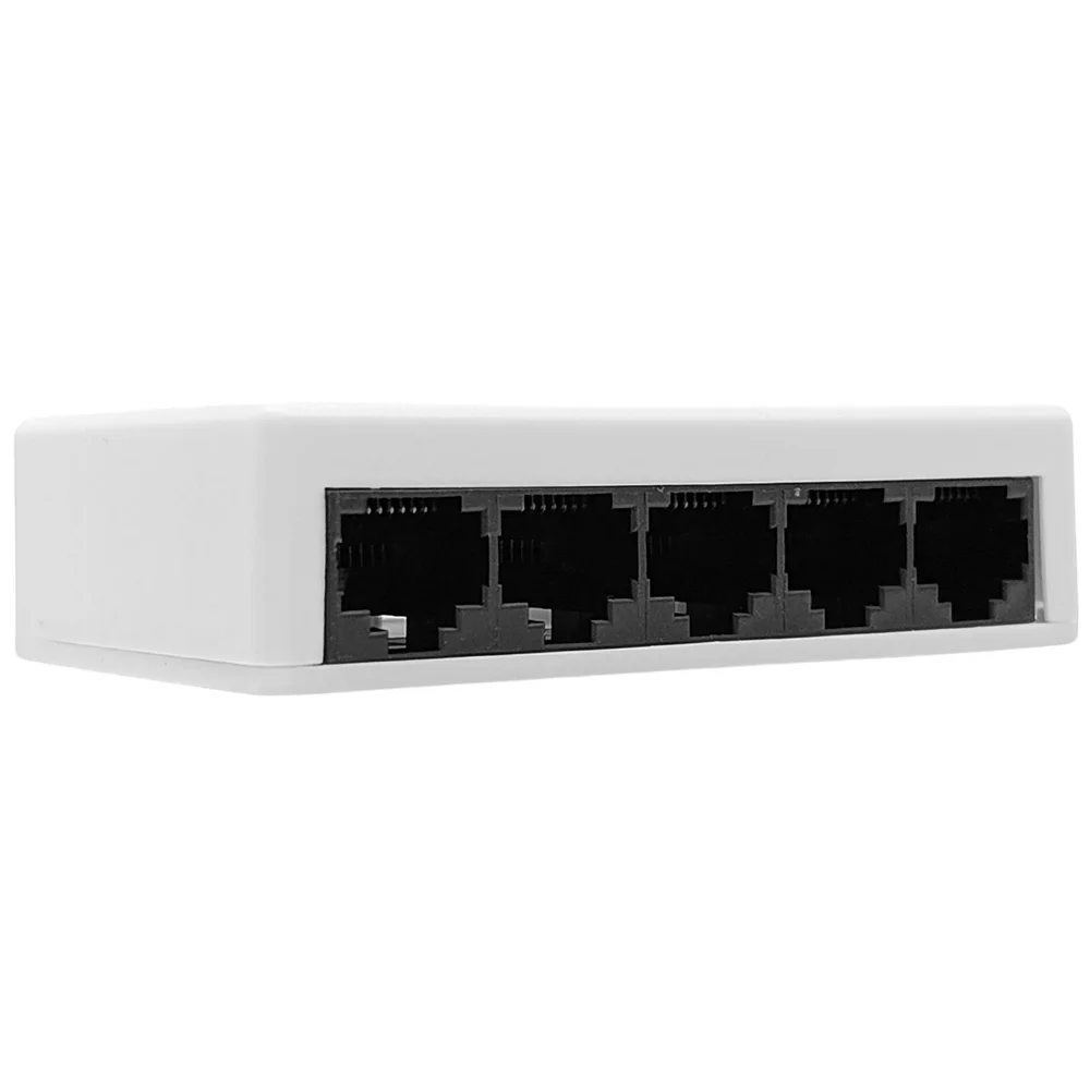 Imagem 4 de 5 do produto Switch Gigabit-ethernet 1000mbps 5 Portas Rj45 Trnasmissão Até 100m - Aitek