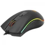 Mouse Gamer Redragon Cobra Cypher Lite, RGB, 12800 Dpi, 6 Botões Programáveis, Sensor Sunplus 6651b, Preto, M611-RGB