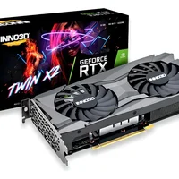 Placa de Vídeo Inno3D Geforce RTX 3060 Twin X2 12GB 192-Bit, N30602-12D6-119032Ah