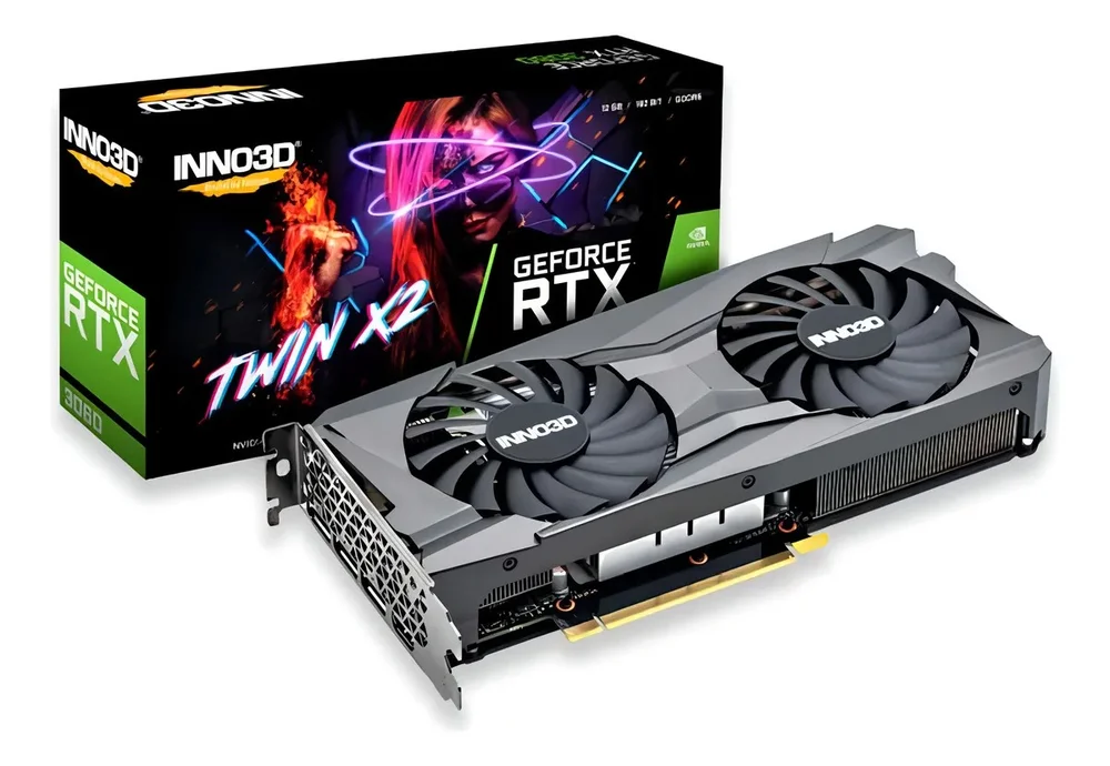  Inno3D Geforce RTX 3060 Twin X2 12GB 192-Bit, N30602-12D6-119032Ah