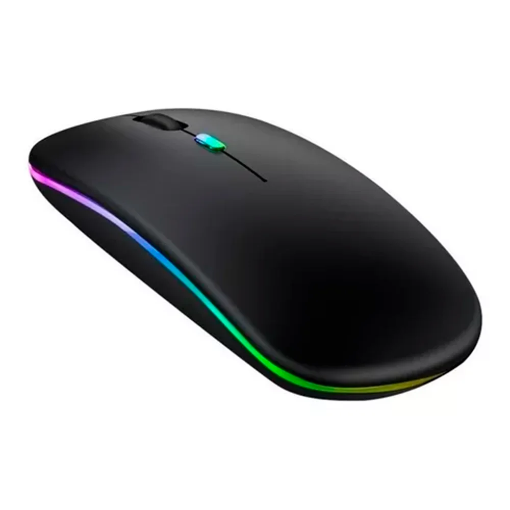 Mouse Sem Fio Recarregável Bluetooth Usb, Ergonômico Plug & Play Portátil Mouse Sem Fio Recarregável Bluetooth Usb, Ergonômico Plug & Play Portátil