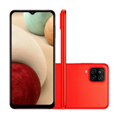 Usado: Samsung Galaxy A12 64gb - Vermelho