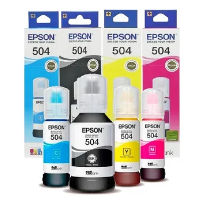 Kit 4 Refil T504 L4150/l4160/l4260/l6161/l6171/l6191/l6270/l14150