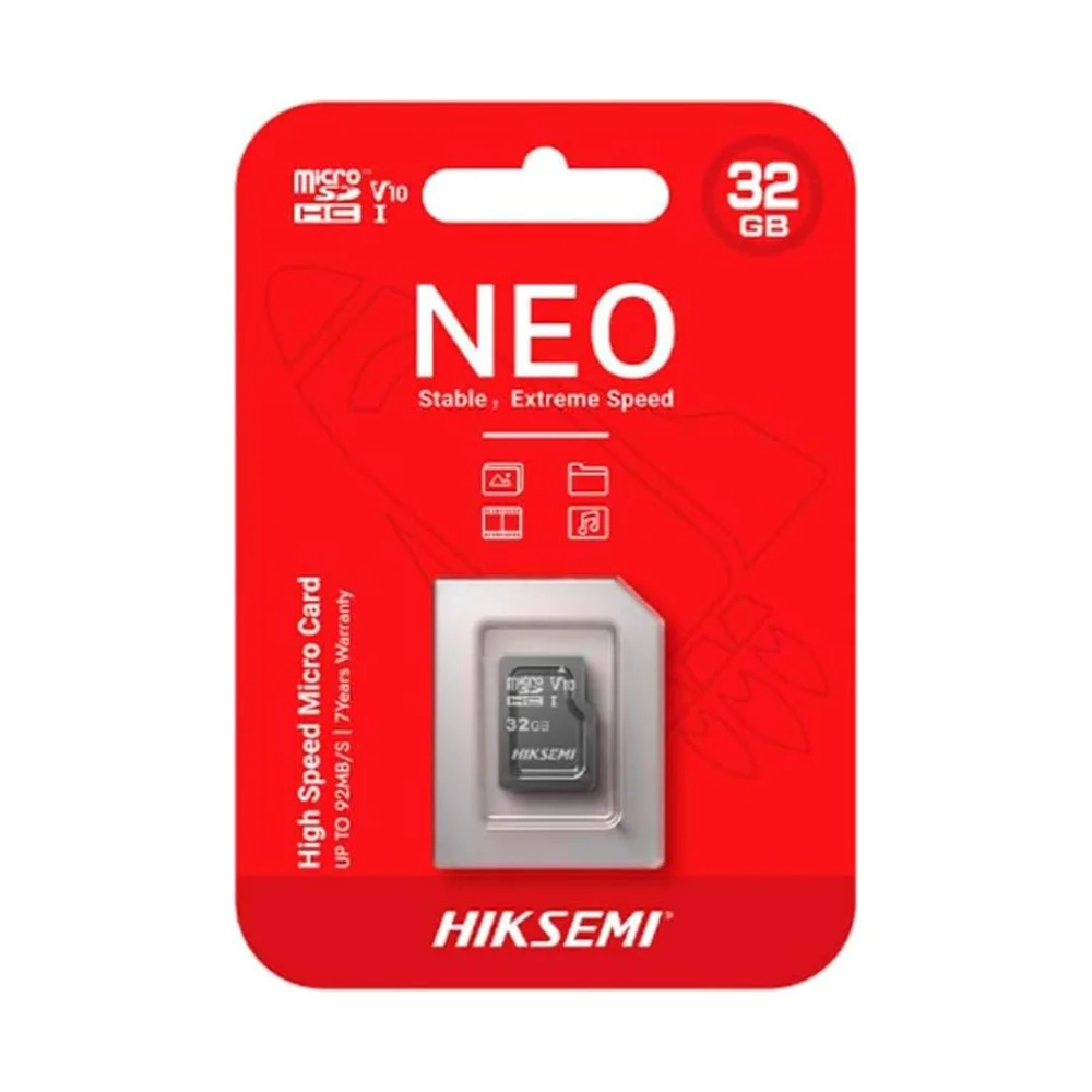 Cartão De Memória Hiksemi Micro Sdhc I, 32gb, C1 Series, Hs-tf-c1(std)/32g Cartão De Memória Hiksemi Micro Sdhc I, 32gb, C1 Series, Hs-tf-c1(std)/32g