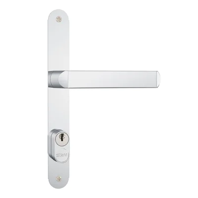 Fechadura 401/07 Externa Perfil Metálico Espelho Cromado 11mm Stam