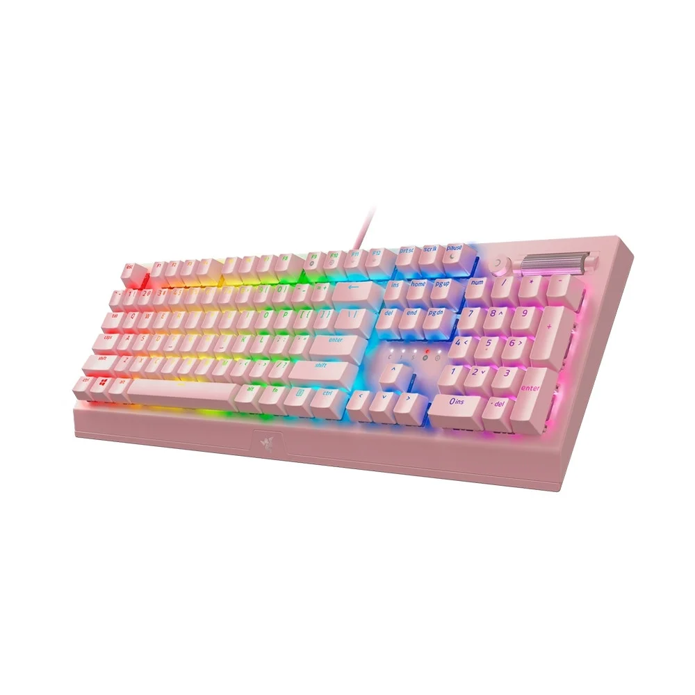 Teclado Blackwidow V3 Rosa Razer - Rz0303541800