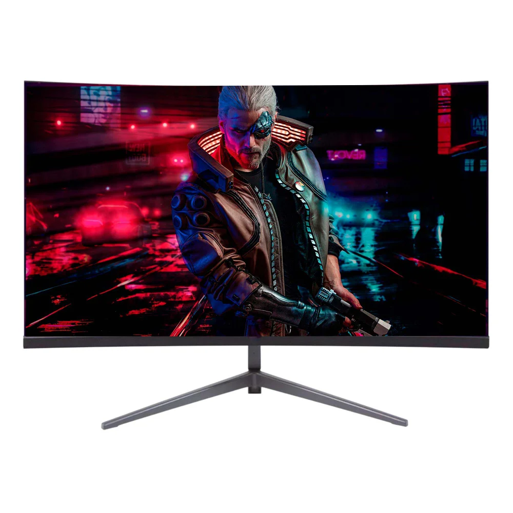 Computador PC Gamer Intel Core i9 11ª Geração 32gb Ram, Nvme 1TB, RTX 5060, Monitor 24" 165hz Curvo Com Áudio - Preto - view 4