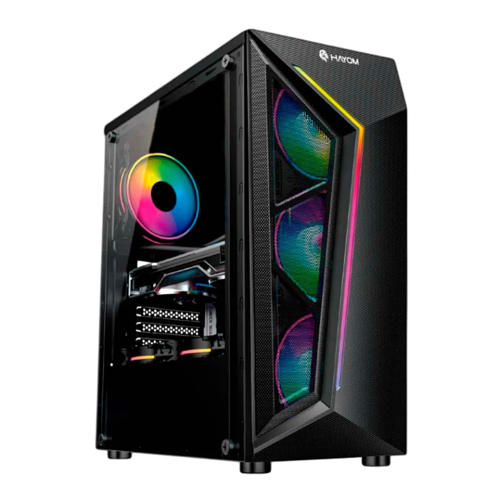 Computador PC Gamer Intel Core i9 11ª Geração 64gb Ram, Nvme 1TB, RTX 5060, Monitor 24" 165hz Curvo Com Áudio - Preto - view 4