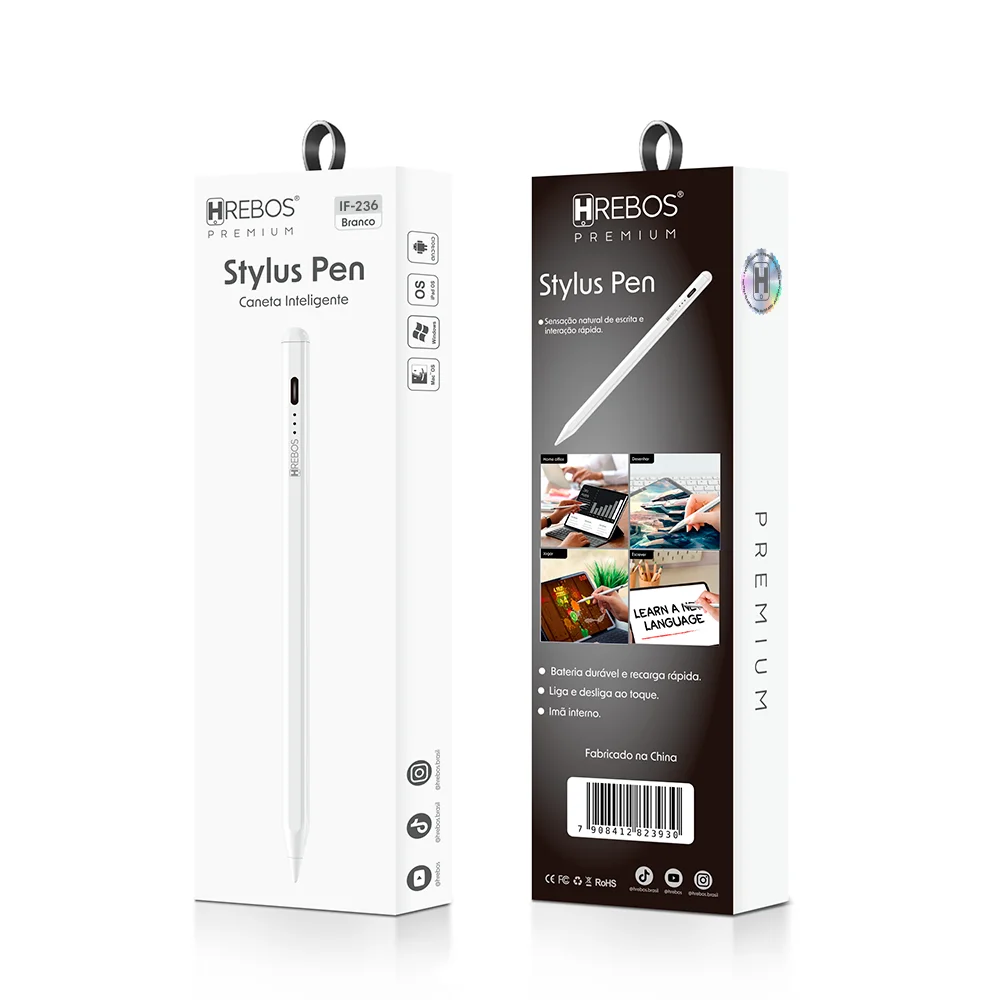 Imagem 4 de 4 do produto Caneta Stylus Pen Alta Precisão Premium - Hrebos