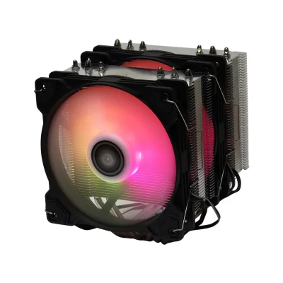 Cooler Para Processador Intel / Amd Com 2 Fan 120mm E LED ARGB Dex - Dx-9228w	 - RGB