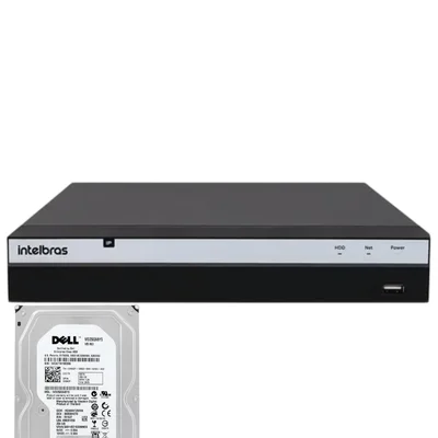 Nvd 3316 16 Canais Intelbras Full Hd Ip 4k Nvd 3316 C/hd 250gb No Nvd