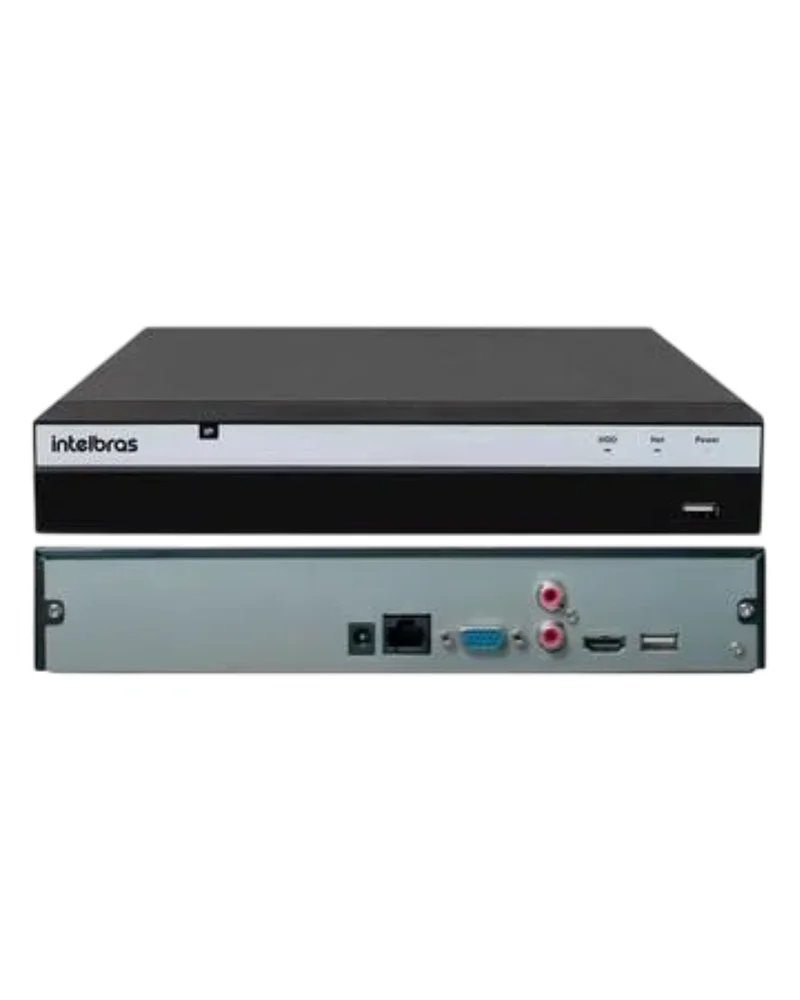 Gravador Intelbras Nvd 3316 16 Canais Full Hd Ip 4k Nvd 3316 Com Hd 2TB Instalado